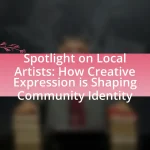 Spotlight on Local Artists: How Creative Expression is Shaping Community Identity