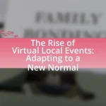 The Rise of Virtual Local Events: Adapting to a New Normal